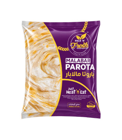 Malabar Parotta Premium Quality (10 PCS) Ready-to-Cook Kerala Paratha UAE