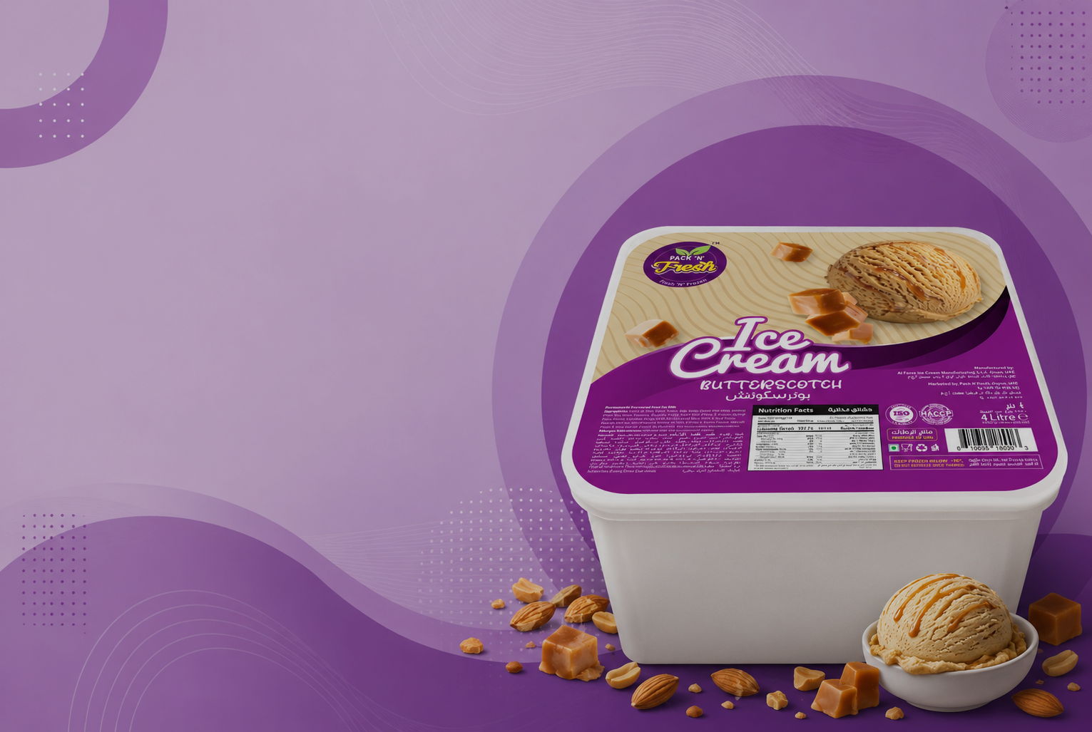 Ice Cream Pack N Fresh Banner