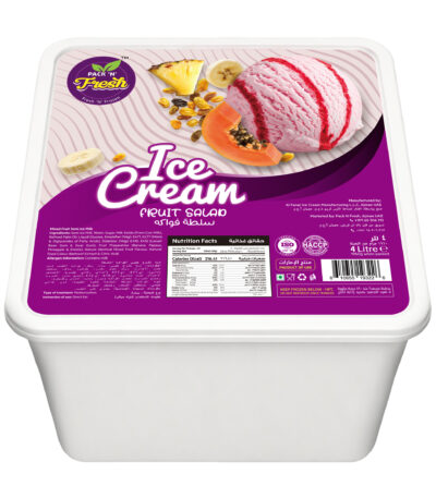 Fruit Salad Ice Cream 4 Litre UAE