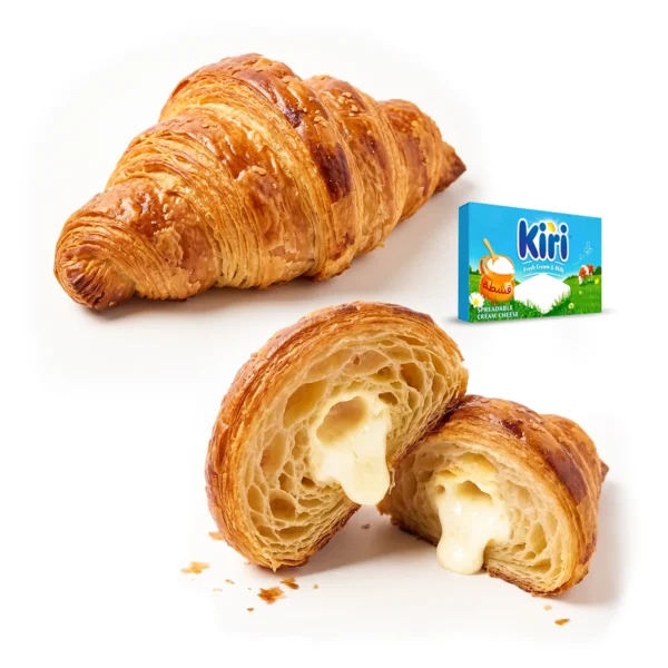 Kiri Cheese Croissant 12 Pcs Frozen Ready to Cook